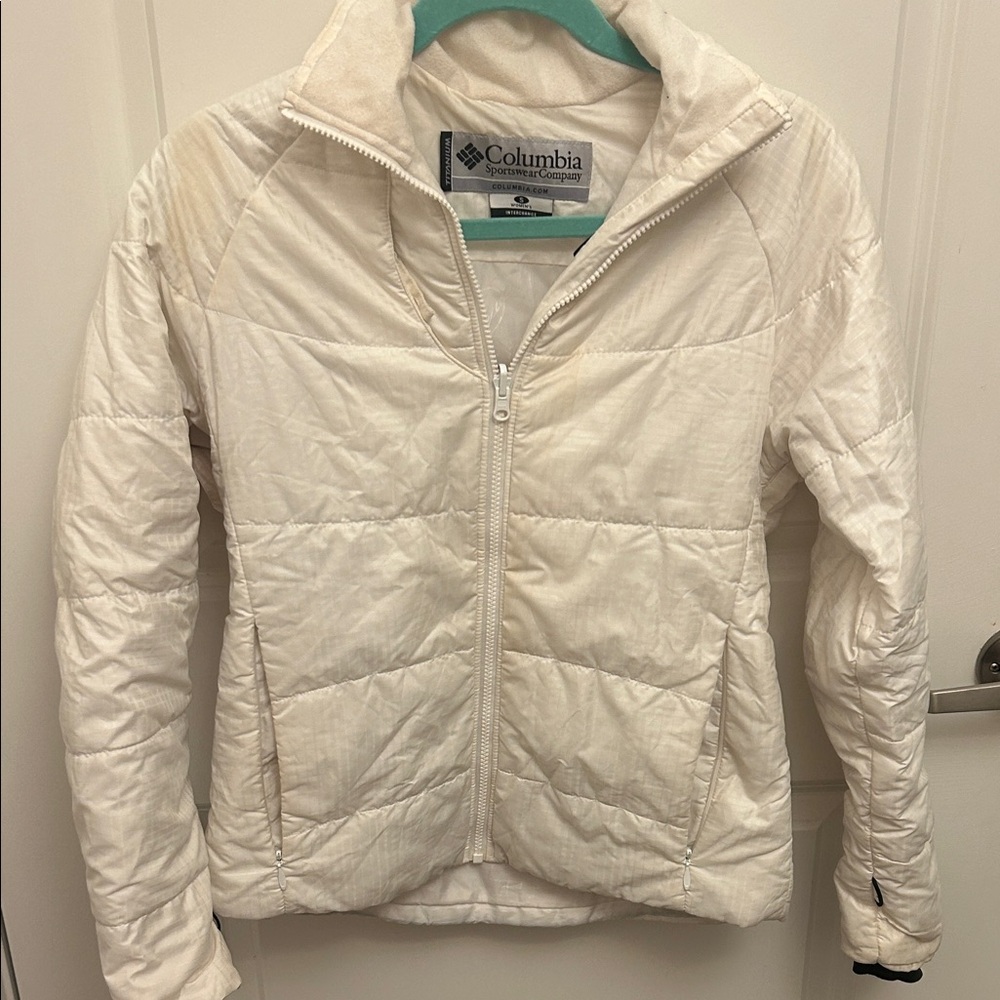 Columbia Women's Cream Ski Jacket